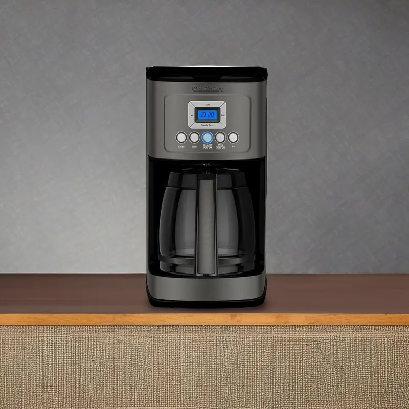 Cuisinart DCC-3200P1 Fully Automatic Coffee Maker – Brew Strength Control and Customizable 1–4 Cup Settings