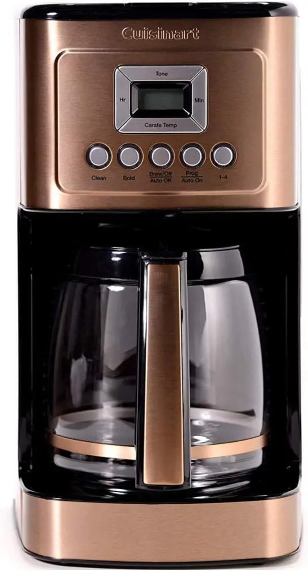 Cuisinart DCC-3200P1 Fully Automatic Coffee Maker – Brew Strength Control and Customizable 1–4 Cup Settings