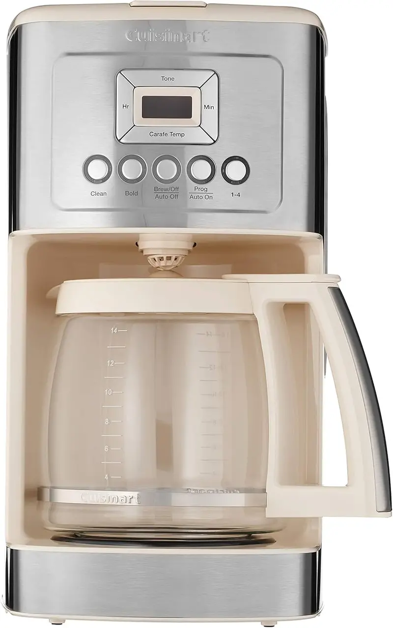 Cuisinart DCC-3200P1 Fully Automatic Coffee Maker – Brew Strength Control and Customizable 1–4 Cup Settings