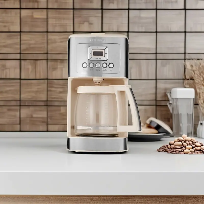 Cuisinart DCC-3200P1 Fully Automatic Coffee Maker – Brew Strength Control and Customizable 1–4 Cup Settings