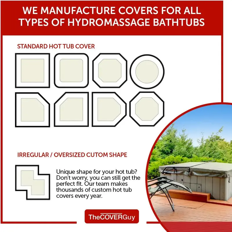 Custom-Fit Energy-Efficient Hot Tub Cover – Climate-Resistant, Tapered Design