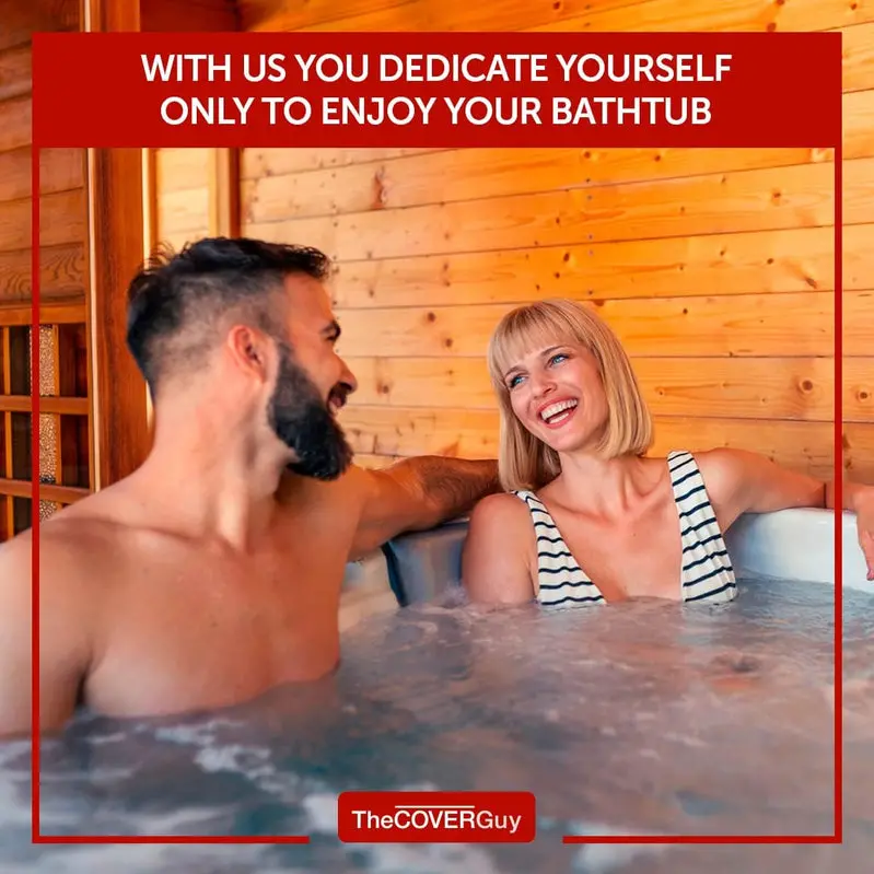 Custom-Fit Energy-Efficient Hot Tub Cover – Climate-Resistant, Tapered Design