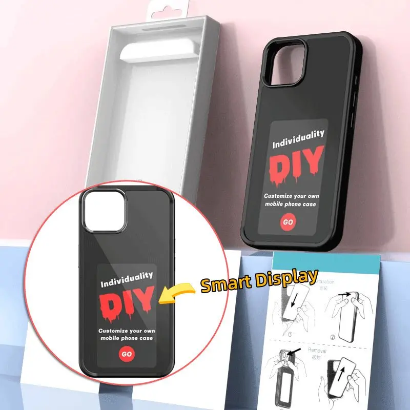 Customizable E-Ink Display iPhone Case
