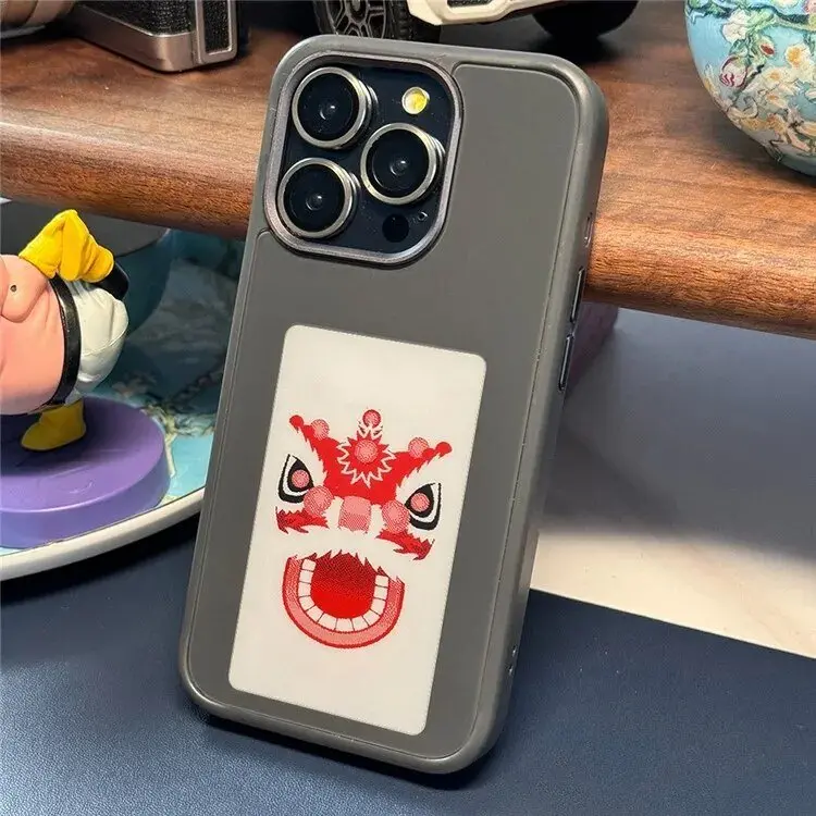 Customizable E-Ink Display iPhone Case 13