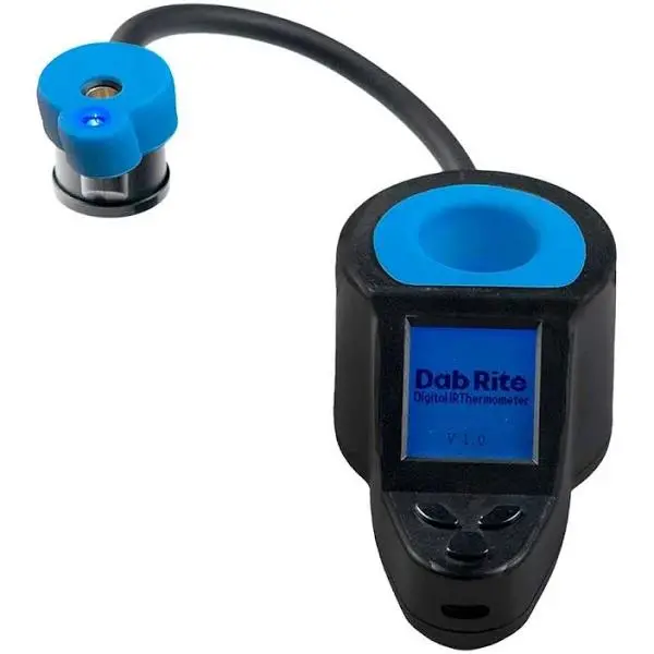 Dab Rite Digital Infrared Thermometer – Non-Contact Blue LCD Display (Food & Surface Use)