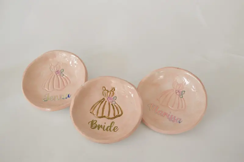 Decorative Ceramic or Wooden Trinket Dishes for Keepsakes