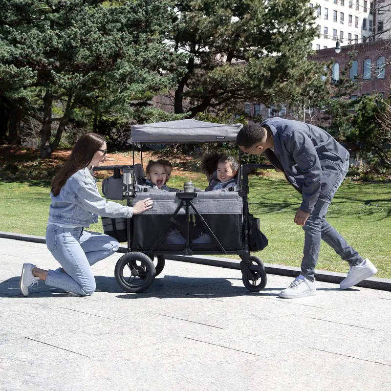 Delta Children Jeep Wrangler-Themed 4-Seat Stroller Wagon
