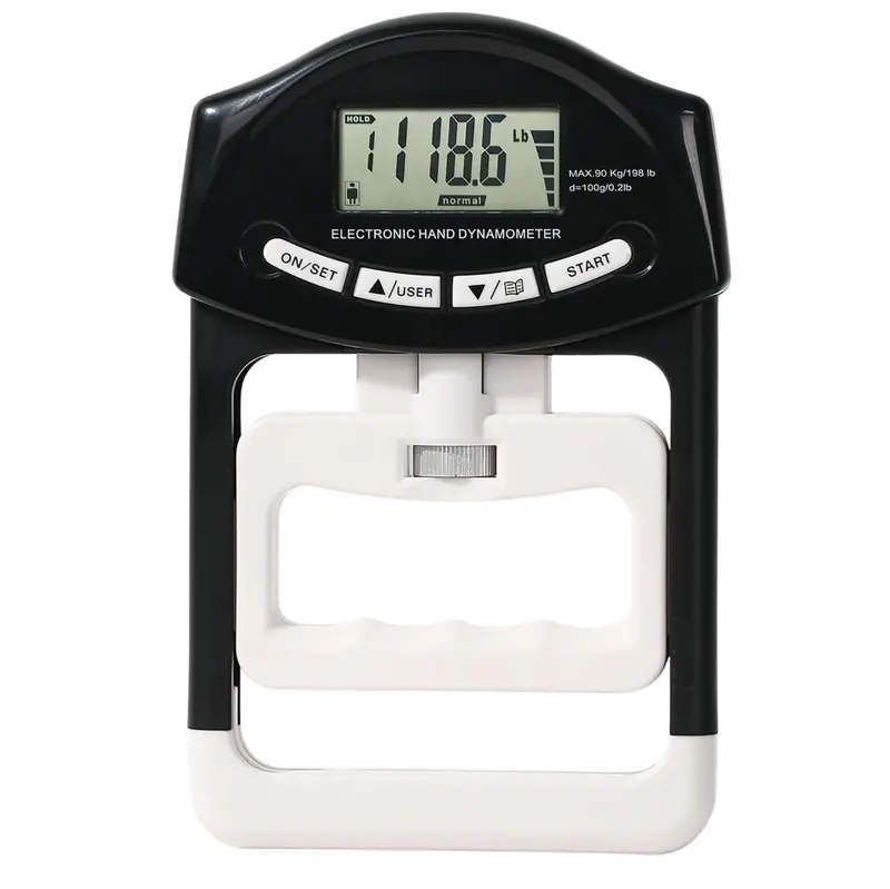Digital Grip Strength Tester with LCD Display and Ergonomic Design 2