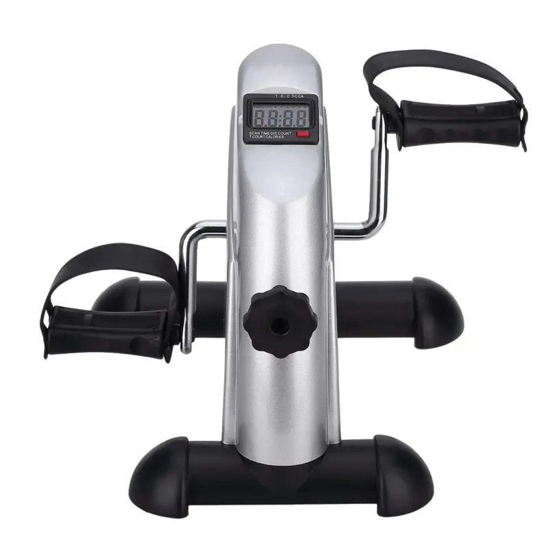 Digital Mini Exercise Bike with LCD Monitor, Adjustable Resistance & Quiet Belt Drive 2
