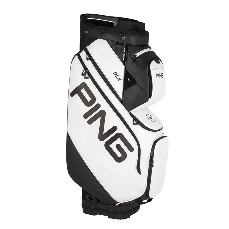DLX Golf Cart Bag – Sleek White Design