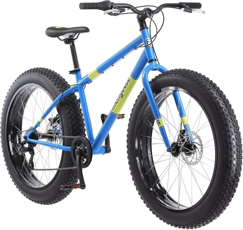 Dolomite Men’s Fat-Tire Mountain Bike – All-Terrain Off-Road Cruiser
