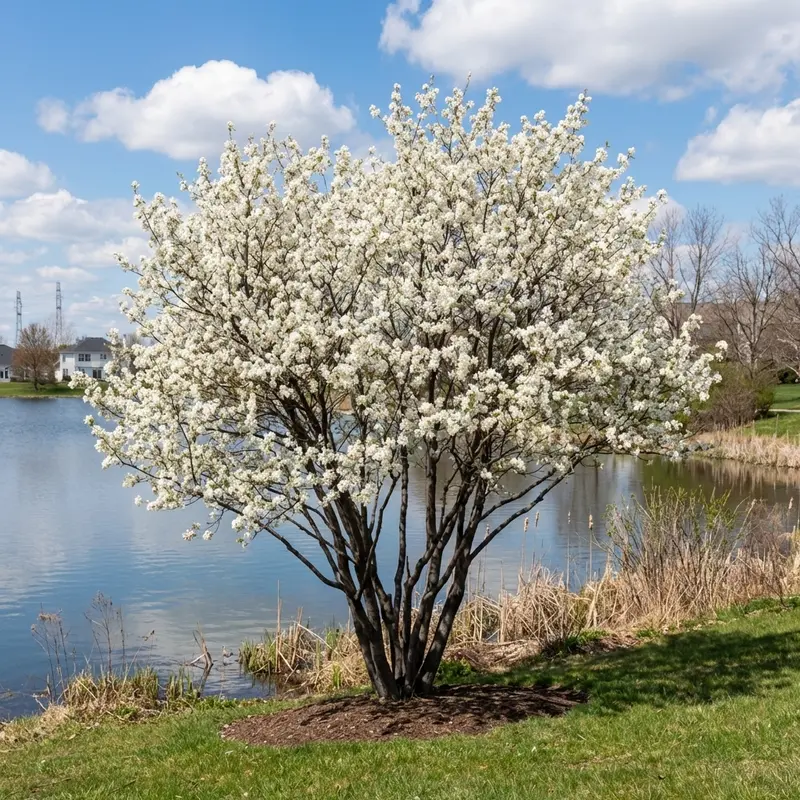 Downy Serviceberry Shrub – Native Spring-Blooming Berry Producer 2