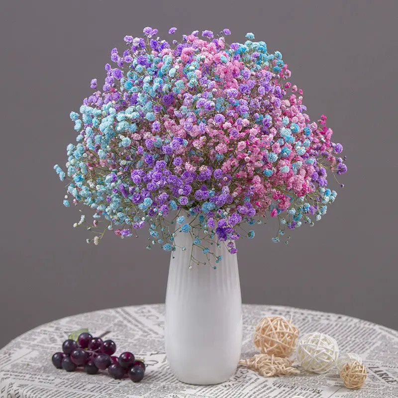 Dried Floral Bouquet – Vase-Free Arrangement Designed for Living Room & Entryway Display