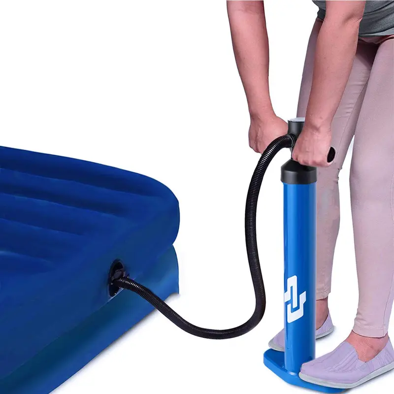Dual-Action Hand Pump – High-Pressure Manual Air Pump for Inflatables and Sports Gear 2