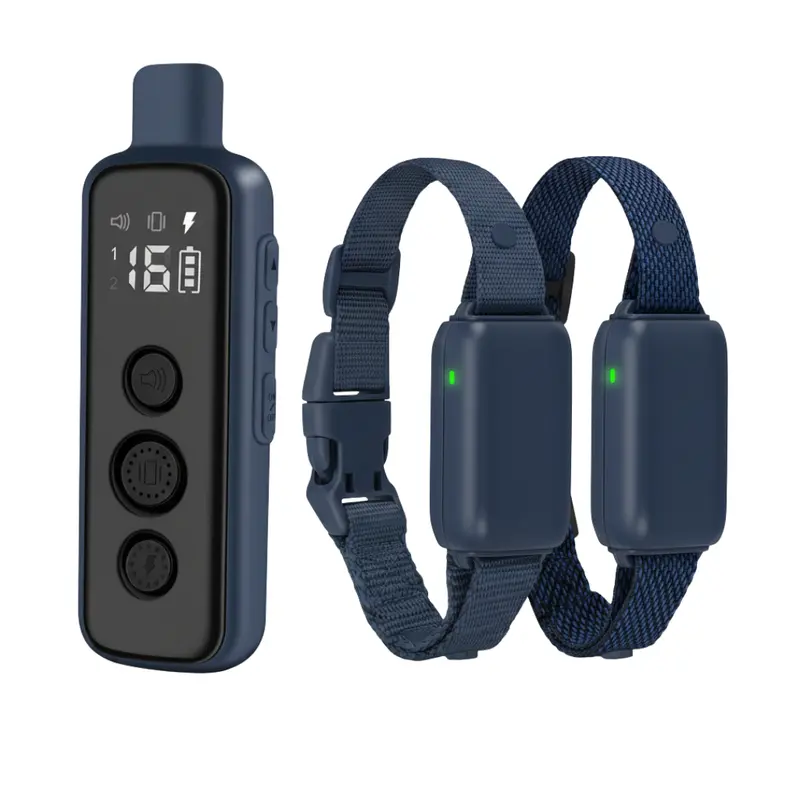 Dual-Dog Training Collar System with Single Remote Control