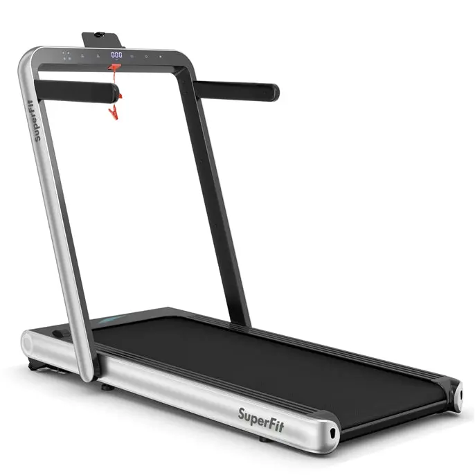 Dual-Function Folding Treadmill – 4.75HP Under-Desk Model with App Compatibility