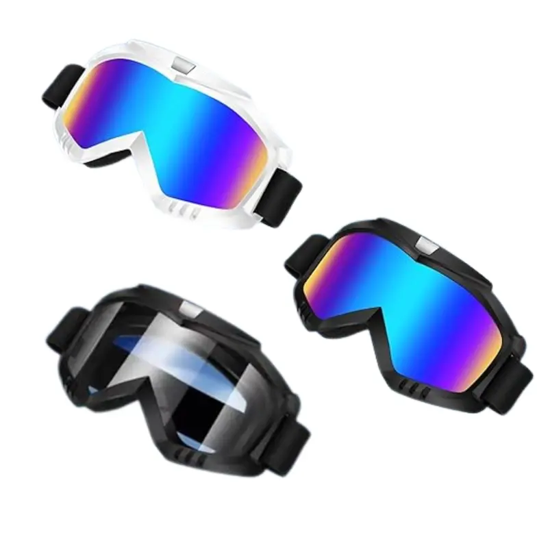 Dual-Pack Off-Road Goggles for Dirt Bikes, ATVs, Skiing & Adventure Sports