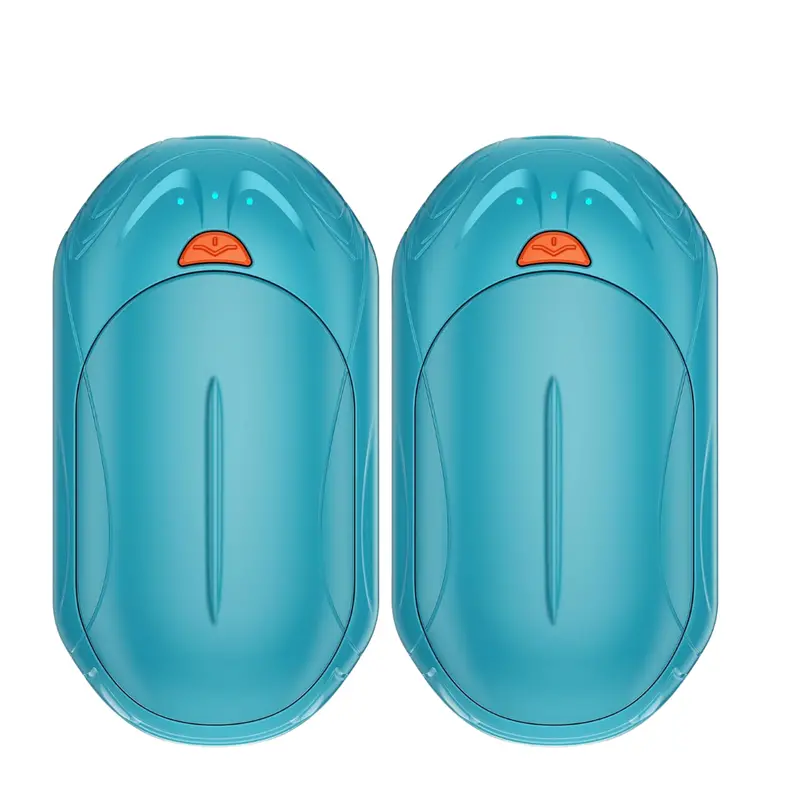 Dual Rechargeable Hand Warmers with Adjustable Temperature Settings
