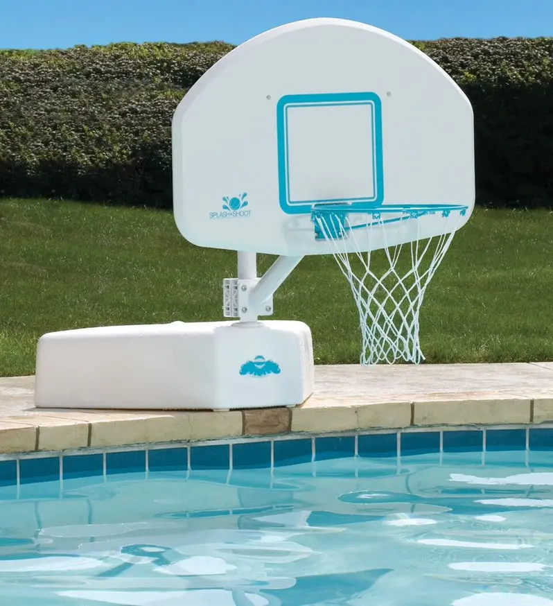 Dunn Rite Splash & Shoot Basketball Hoop Set – Indoor/Outdoor Adjustable Play System