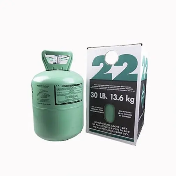 DuPont R-22 Refrigerant Gas – 30 lb Cylindrical Canister for HVAC Systems