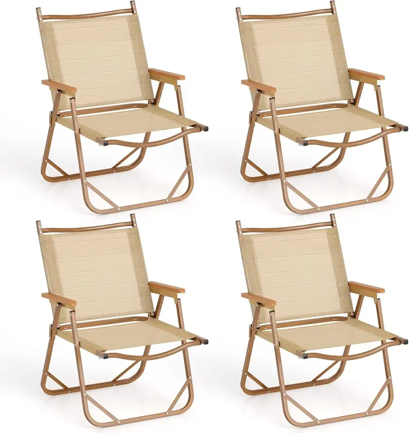 Durable Aluminum Beach Chair Designed for Stability and 400-Pound Load Capacity
