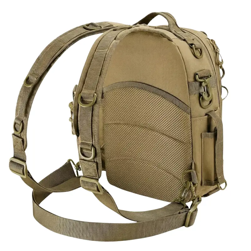 Durable Fishing Backpack – Waterproof Gear Bag with Rod Holders and Organized Compartments