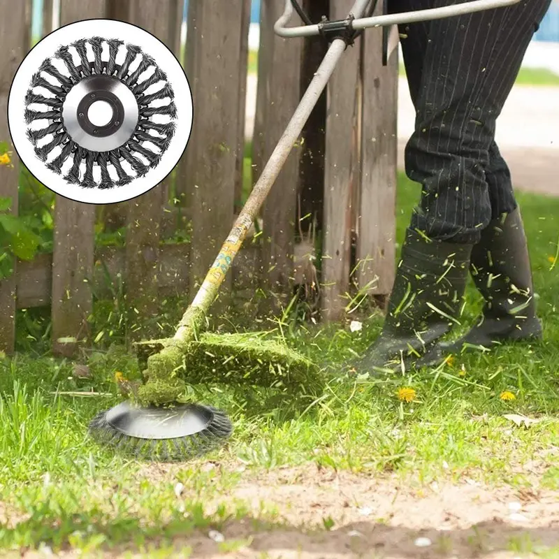 Durable Wire Grass Trimming Head – Shatterproof Replacement for String Trimmers 2