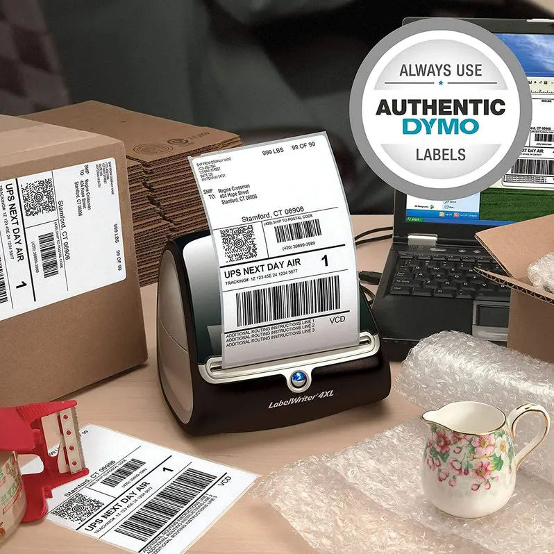 DYMO LabelWriter 4XL Thermal Label Printer – High-Speed Desktop Printer for Shipping & Inventory Labels