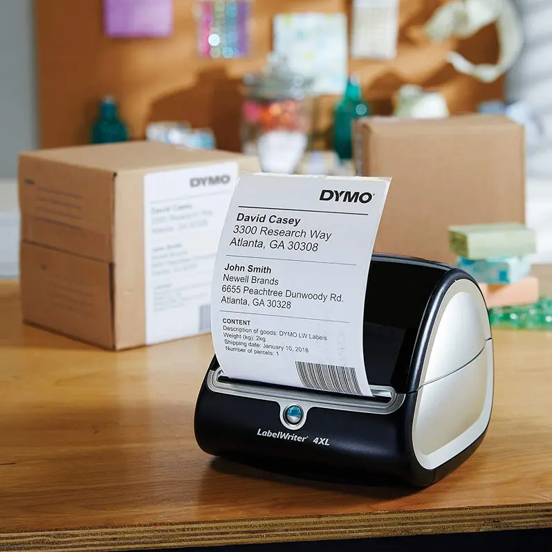DYMO LabelWriter 4XL Thermal Label Printer – High-Speed Desktop Printer for Shipping & Inventory Labels