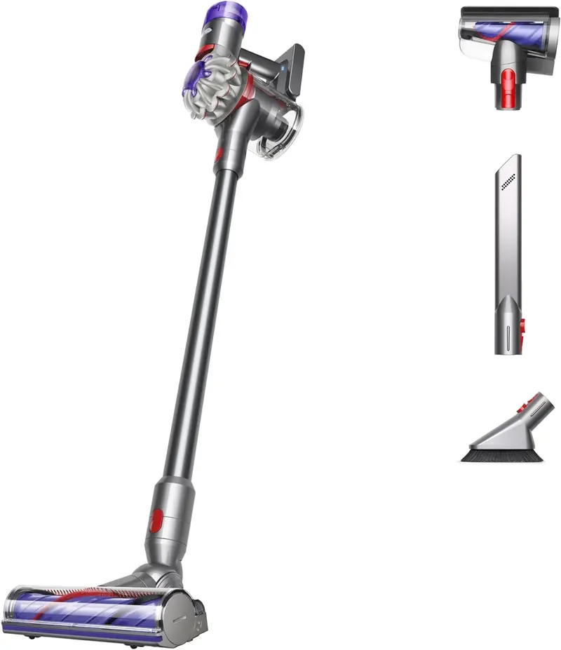 Dyson V8 Absolute Cordless Vacuum – Bagless, HEPA Filtration, Up to 40 Min Runtime