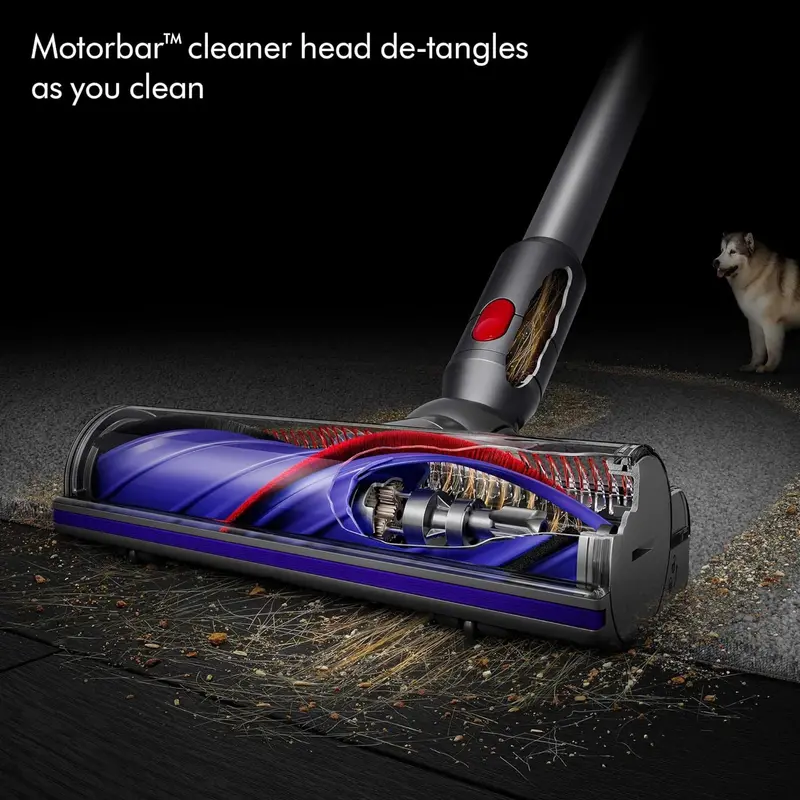 Dyson V8 Absolute Cordless Vacuum – Bagless, HEPA Filtration, Up to 40 Min Runtime