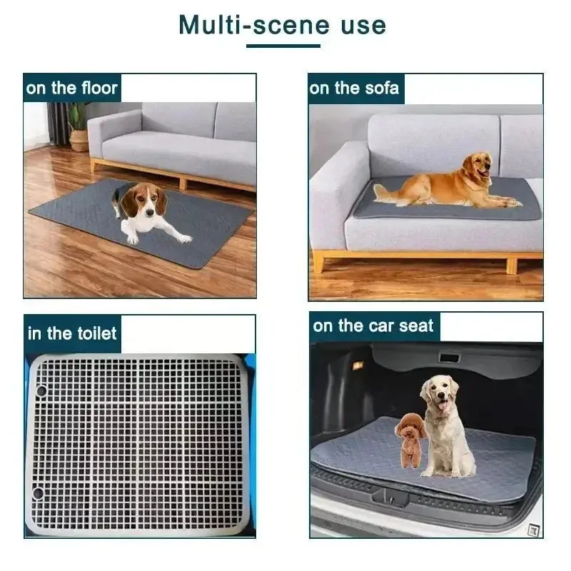 EcoComfort Washable Dog Training Pads – Reusable, Absorbent Indoor Potty Solution