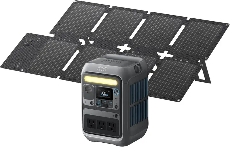 EcoFlow Solix C300 Portable Power Station – 288Wh LiFePO4 Battery, Compact Off-Grid Energy Source