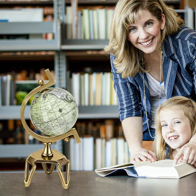 Educational World Globe – 5", 8", or 10" Diameter Desktop Geography Model 2