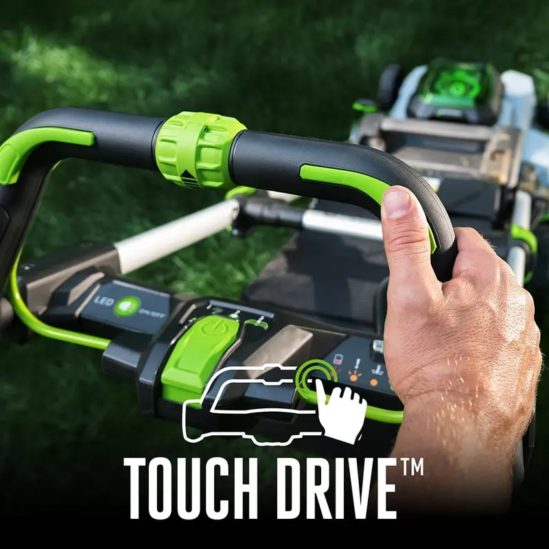EGO Power+ LM2102SP-A Cordless Lawn Mower – 21" Blade, 56V Self-Propelled, Includes 2 Batteries & Charger