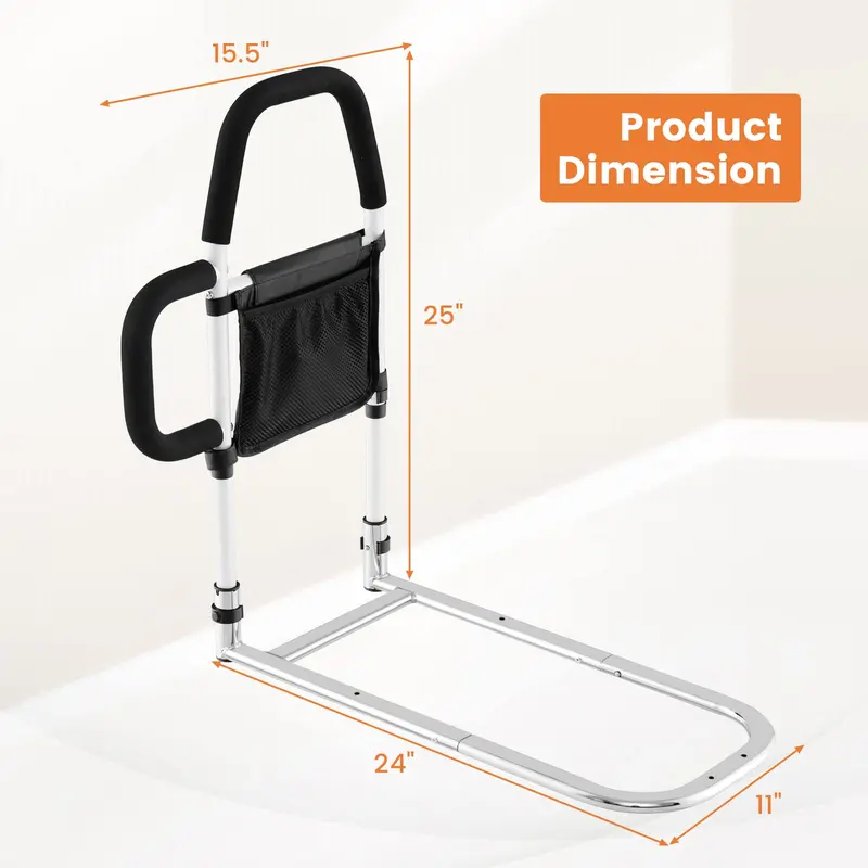 Elderly Bed Rail Support System – Medical-Grade Mobility Assist Bar