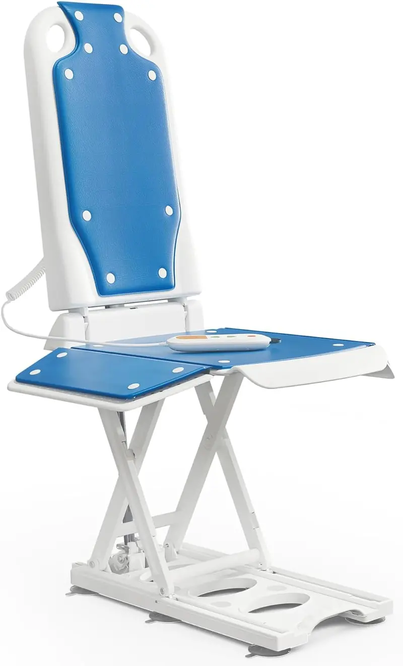 Electric Floor Lift Chair – Assistive Standing Aid for Seniors, 20" Height Adjustment, 300 lb Capacity