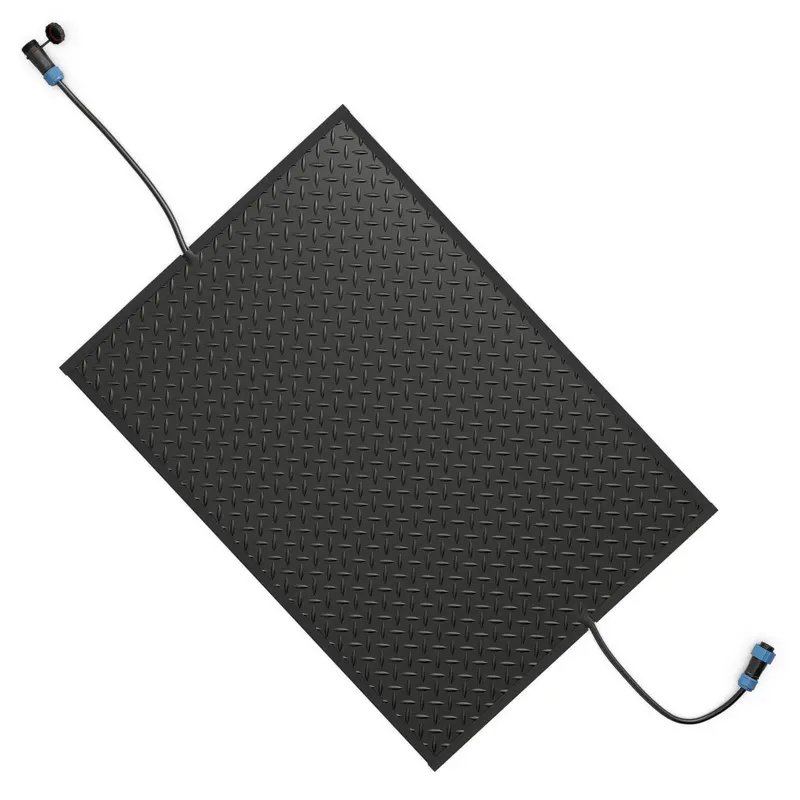 Electric Heated Snow Melting Mat — All-Weather Outdoor Mat for Driveways, Steps, and Walkways