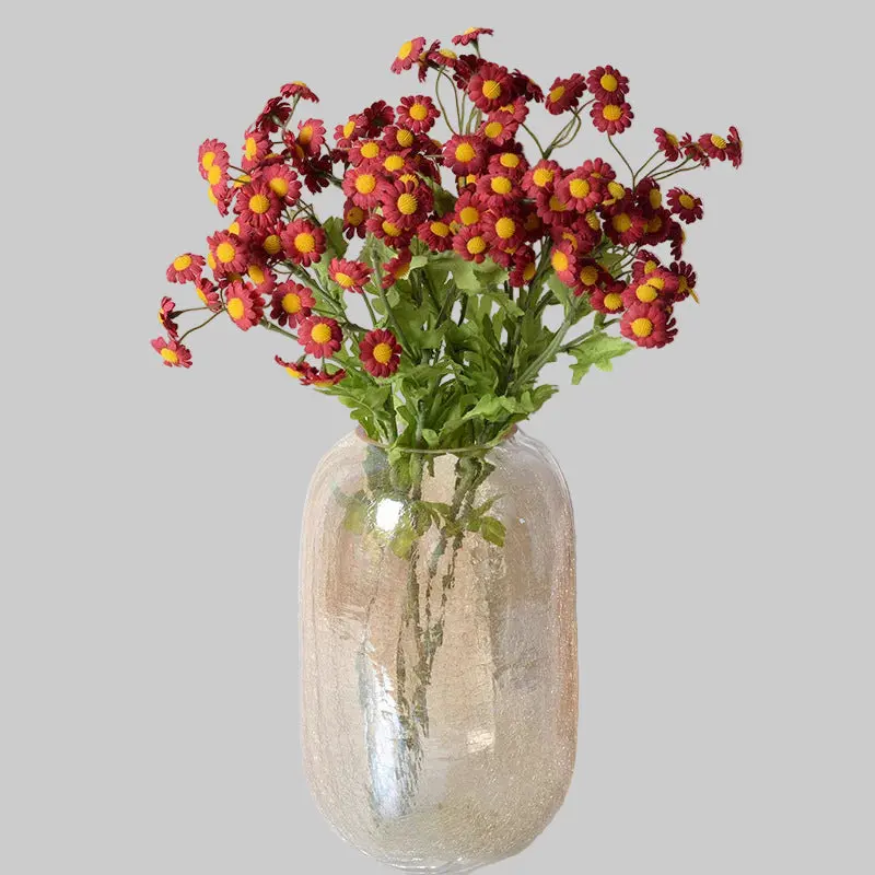 Elegant Silk Flower Stem – Versatile Faux Bloom for Tablescapes, Weddings & Living Spaces, 52 cm
