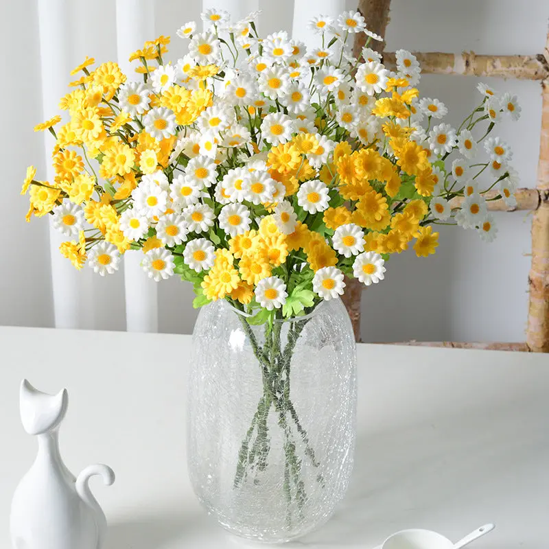 Elegant Silk Flower Stem – Versatile Faux Bloom for Tablescapes, Weddings & Living Spaces, 52 cm