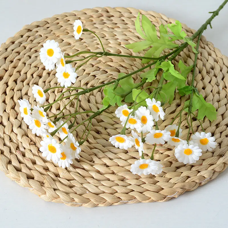 Elegant Silk Flower Stem – Versatile Faux Bloom for Tablescapes, Weddings & Living Spaces, 52 cm