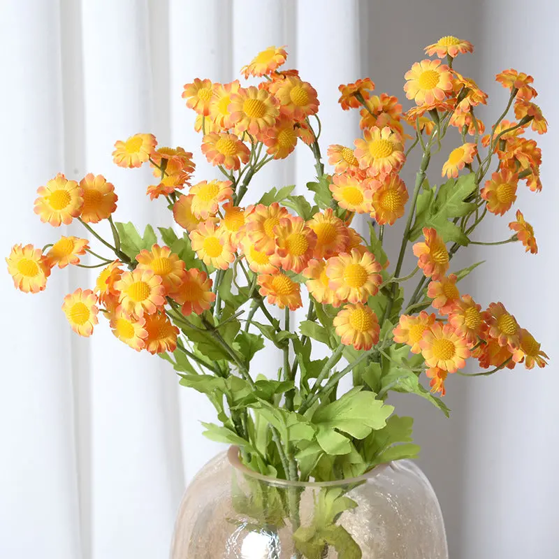 Elegant Silk Flower Stem – Versatile Faux Bloom for Tablescapes, Weddings & Living Spaces, 52 cm