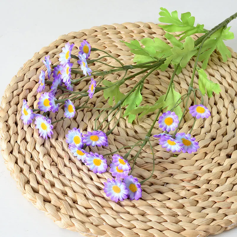 Elegant Silk Flower Stem – Versatile Faux Bloom for Tablescapes, Weddings & Living Spaces, 52 cm