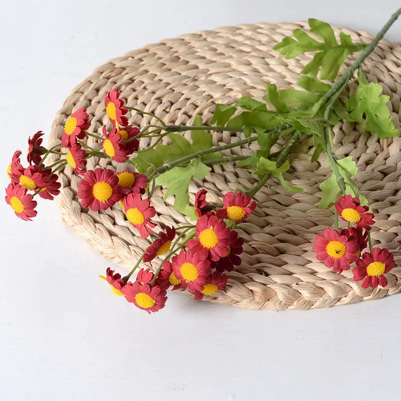 Elegant Silk Flower Stem – Versatile Faux Bloom for Tablescapes, Weddings & Living Spaces, 52 cm 6