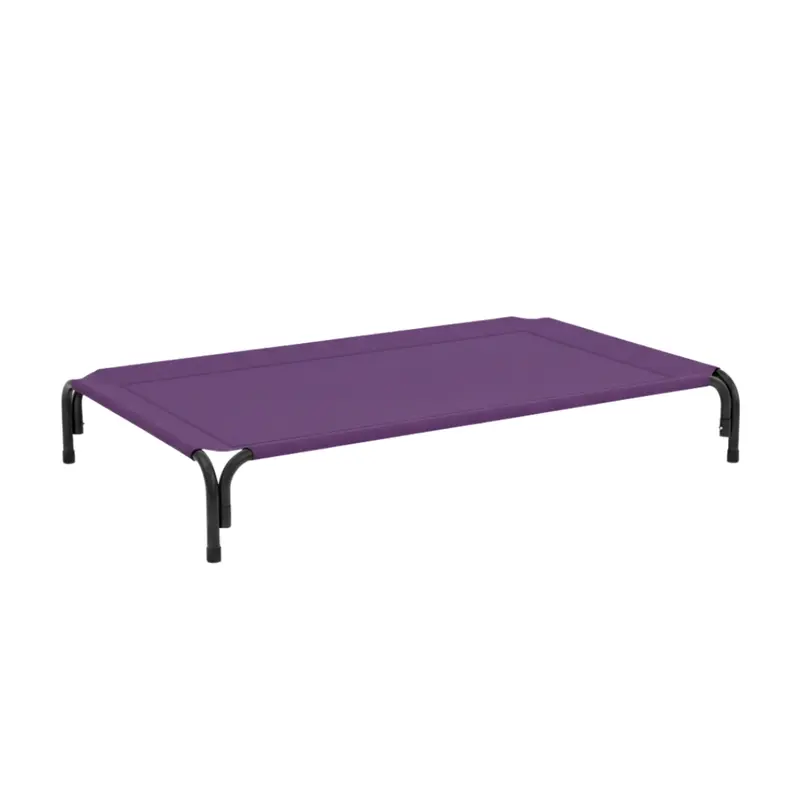Elevated Dog Cot Bed Featuring Breathable Mesh Surface and Non-Slip Feet