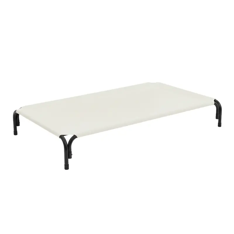 Elevated Dog Cot Bed Featuring Breathable Mesh Surface and Non-Slip Feet