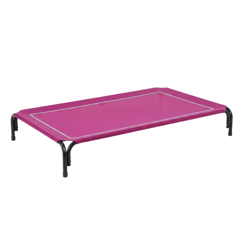 Elevated Dog Cot Bed Featuring Breathable Mesh Surface and Non-Slip Feet