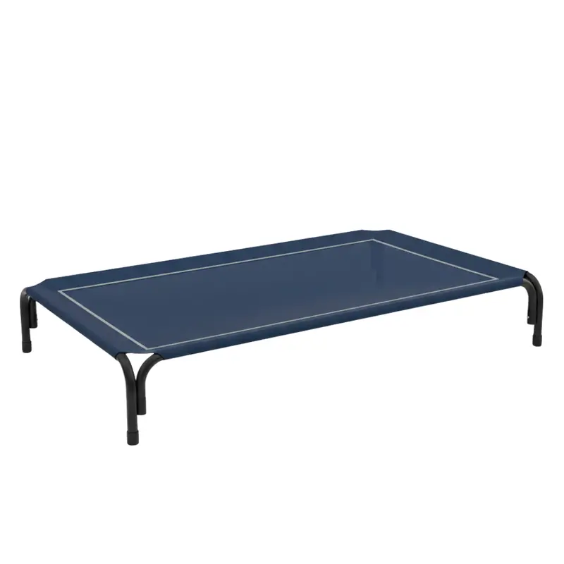 Elevated Dog Cot Bed Featuring Breathable Mesh Surface and Non-Slip Feet 4