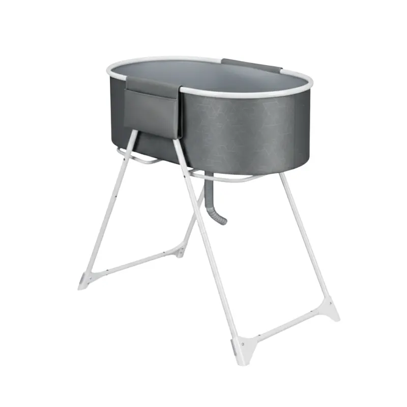 Elevated Foldable Pet Bath Station for Indoor or Outdoor Use