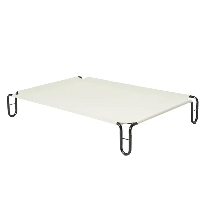 Elevated Outdoor-Indoor Dog Cot Bed – Steel Frame & Breathable Mesh